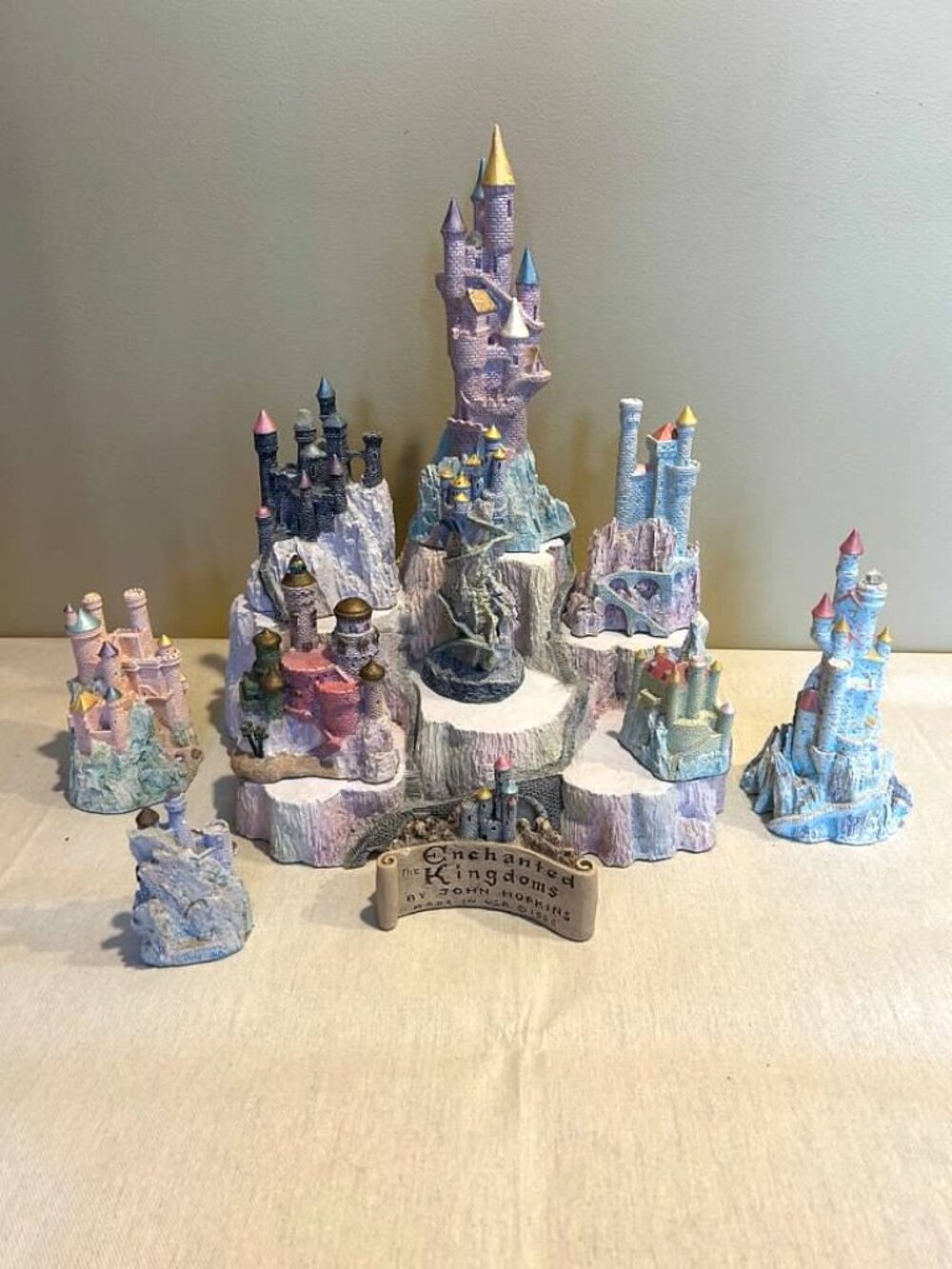 Enchanted Kingdoms by John Hopkins - Individual Castles